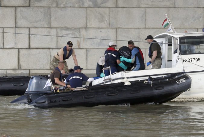 Po Dunaji sa plaví obrovský žeriav, z dna rieky má vyzdvihnúť potopenú výletnú loď