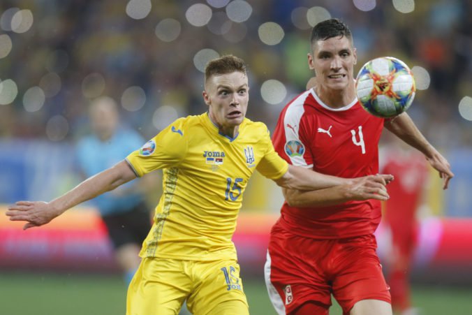 Ukrajina v kvalifikácii na ME 2020 rozdrvila Srbsko, tím kouča Weissa má prvé tri body