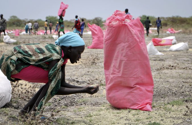 Nedostatku jedla čelí v Južnom Sudáne rekordný počet ľudí, milióny sú na pokraji vyhladovenia