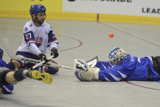 Foto: Slovenskí hokejbalisti sa stali štvrtýkrát za sebou majstrami sveta, vyrovnali rekord Kanaďanov