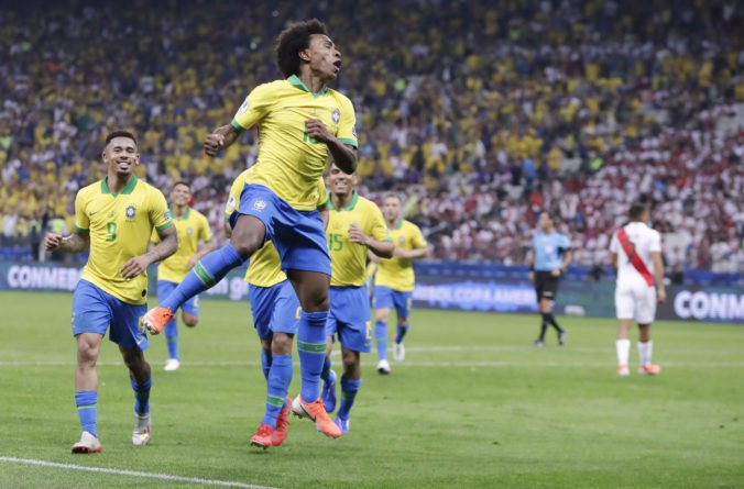 Brazília na Copa América deklasovala Peru, vybojovala si postup do štvrťfinále