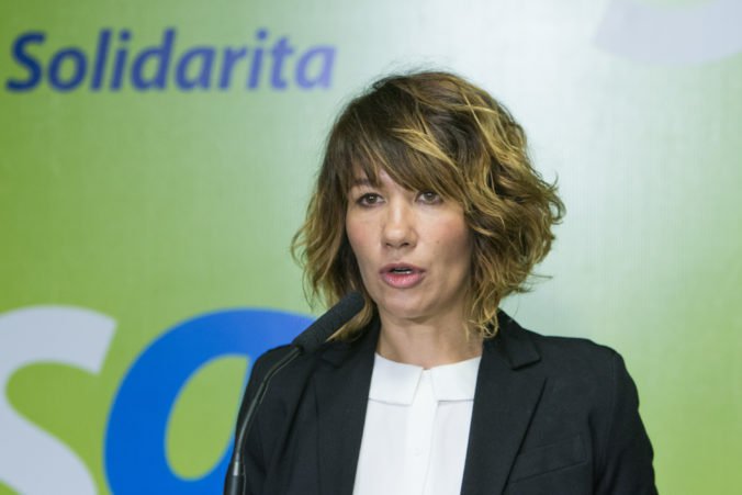 Lucia Ďuriš Nicholsonová dala žiadosť o pozastavenie členstva v strane Sloboda a Solidarita