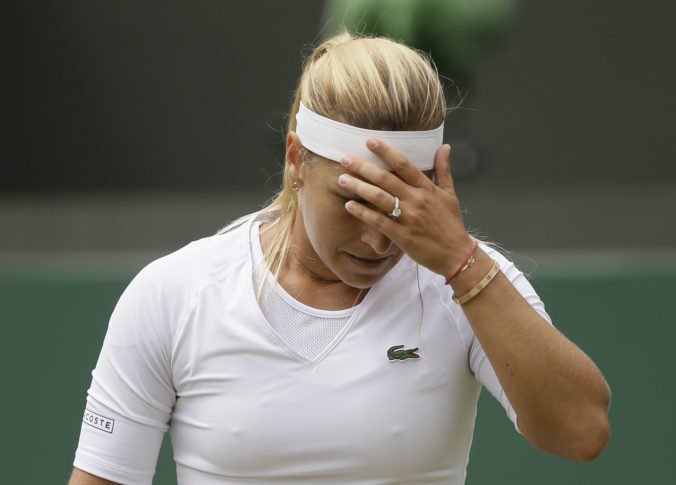 Dominika Cibulková sa nepredstaví na Wimbledone, obnovilo sa jej zranenie