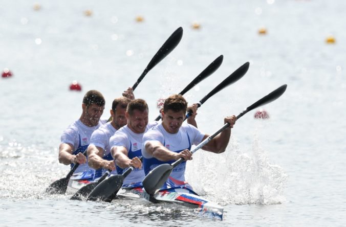 Slovensko má ďalšiu medailu na európskych hrách, štvorkajak získal v Minsku bronz