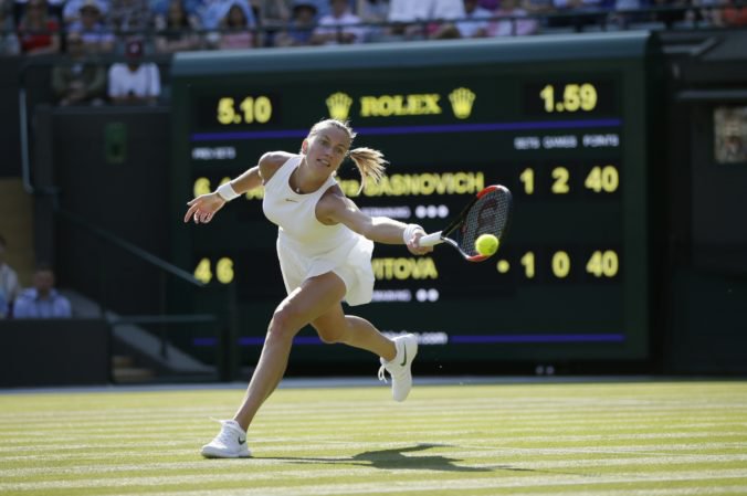Petra Kvitová viac ako mesiac netrénovala, ale potvrdila štart na Wimbledone
