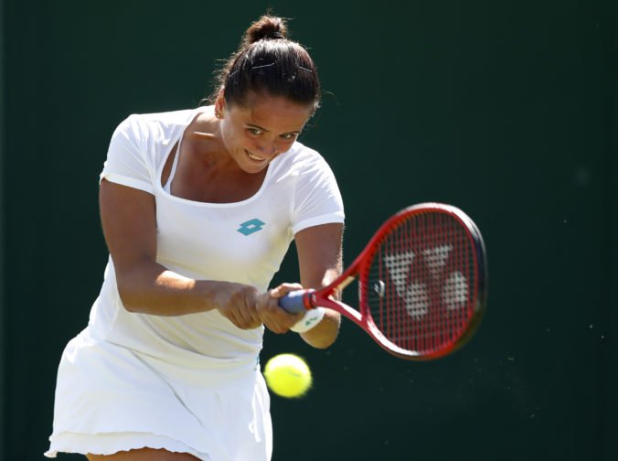 Kužmová viedla v treťom sete 4:1, ale do druhého kola Wimbledonu nakoniec nepostúpila