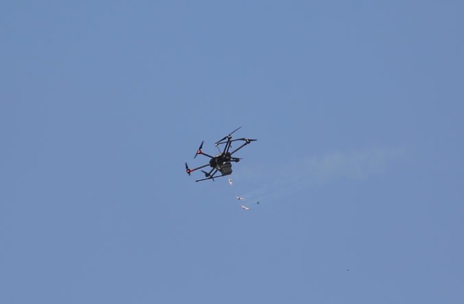 Izraelská armáda zostrelila dron z Pásma Gazy, Hamas používa stroje na prieskum