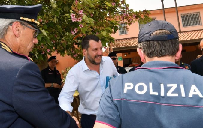 Minister Salvini zavrel centrum pre migrantov na Sicílii, bolo jedným z najväčších v Európe