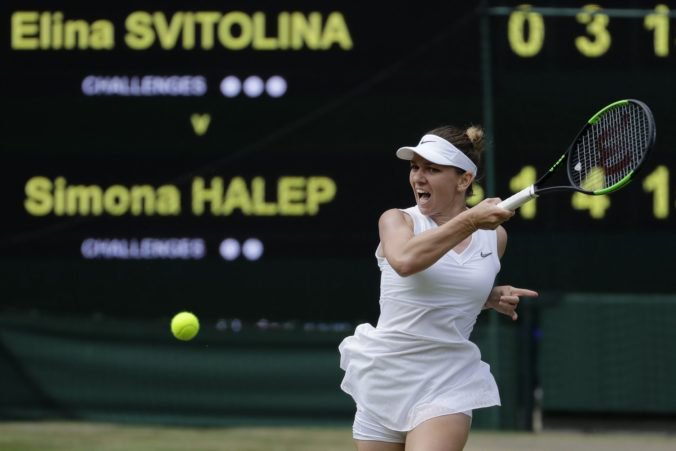 Halepová triumfovala nad Svitolinovou a po prvý raz v kariére si zahrá vo finále Wimbledonu