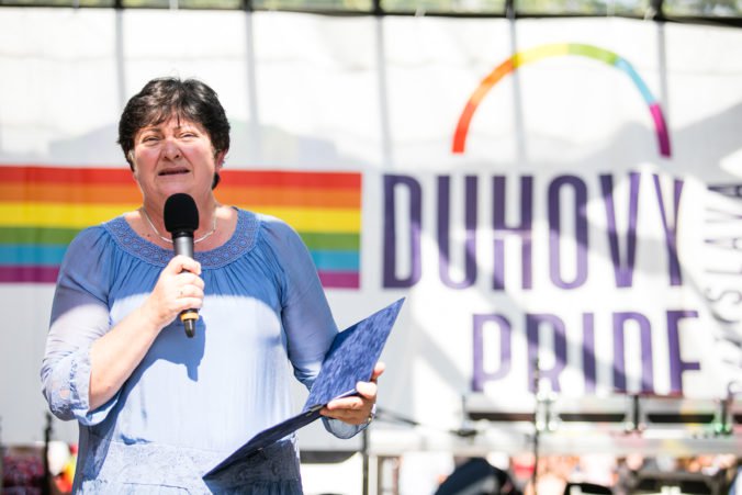Na Slovensku zatiaľ nie sme všetci rovní v právach, vyhlásila Patakyová na Dúhovom pochode