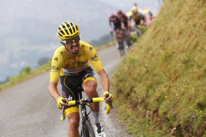 Julian Alaphilippe na Tour de France 2019 žije svoj sen, nie je zvyknutý nosiť žltý dres