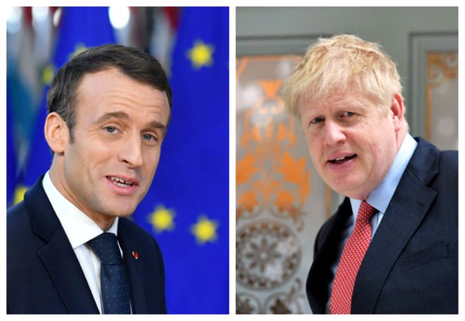 Prezident Macron a britský premiér Johnson spolu telefonovali, budú rokovať o brexite