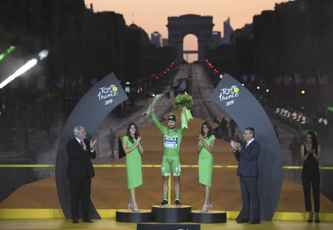 Video: Možno sa vrátim pre ôsmy triumf, vraví Sagan po zisku rekordného zeleného dresu na Tour de France