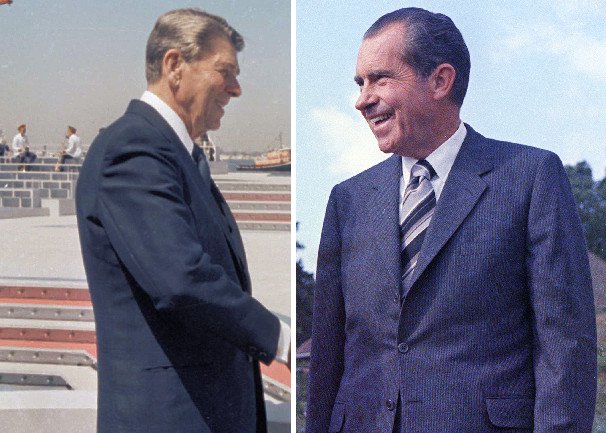 Ronald Reagan nazval Afričanov opicami, Richard Nixon na to reagoval smiechom