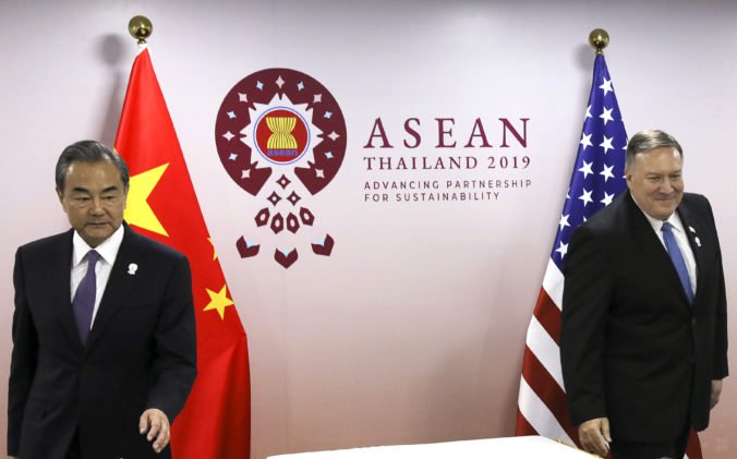 Minister zahraničných vecí USA Pompeo je znepokojený aktivitami Číny na rieke Mekong