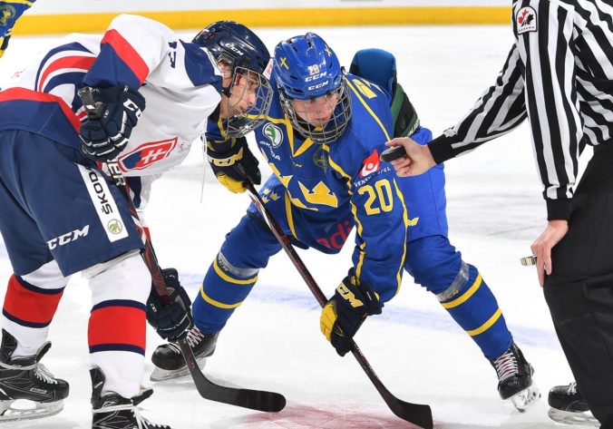 Slovenskí hokejisti do 18 rokov začali Hlinka Gretzky Cup tesnou prehrou so Švédskom