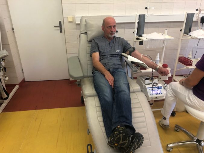 Nemocnice majú málo krvi, na výzvu reagovalo v Ružomberku 54 darcov