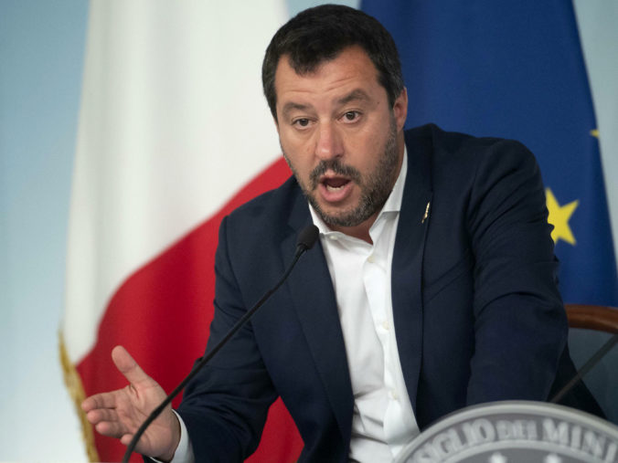 Matteo Salvini chce v Taliansku predčasné voľby, stratil trpezlivosť s koaličným partnerom