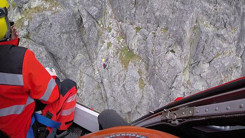 Foto: Turista prežil približne 20-metrový pád vo Vysokých Tatrách
