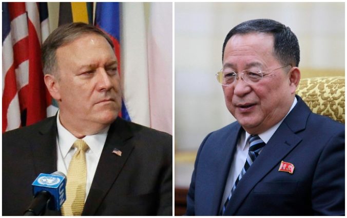 Pompeo je jedovatá rastlina americkej diplomacie, vyhlásil severokórejský minister Ri Jong-ho