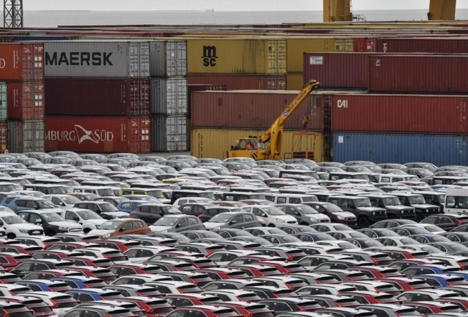 Nemecká ekonomika v druhom kvartáli klesla, export zaznamenal najväčší prepad za šesť rokov
