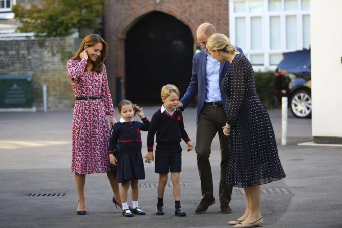 Video: Princezná Charlotte začala chodiť do školy, podľa princa Williama bola nadšená