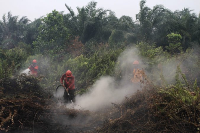Video: Lesné požiare v Indonézii spálili státisíce hektárov pôdy, na pomoc vyslali ďalšie posily