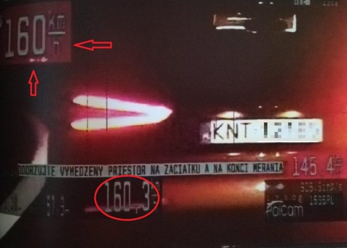 Foto: Radoslaw prišiel o vodičák, po diaľnici D1 uháňal rýchlosťou 160 km/h a nafúkal