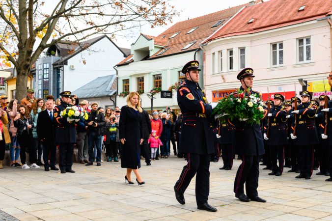 Foto: Prezidentka Čaputová si počas návštevy Martina pripomenula výročie Martinskej deklarácie