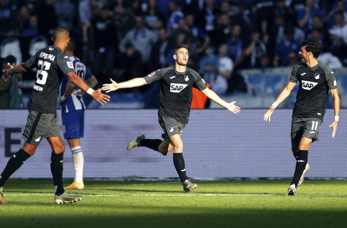 Futbalisti Paderbornu podľahli na pôde Hoffenheimu a zostávajú na dne tabuľky I. bundesligy