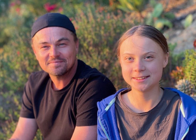 Greta Thunberg je líderkou našich čias, DiCaprio ju nazval aj budíčkom pre svetových lídrov