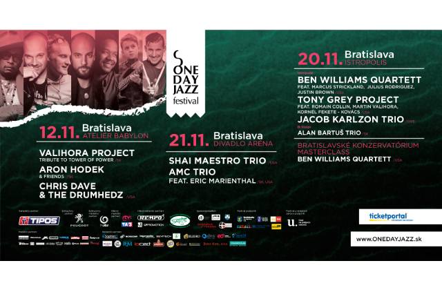 One Day Jazz Festival sa vracia do Bratislavy
