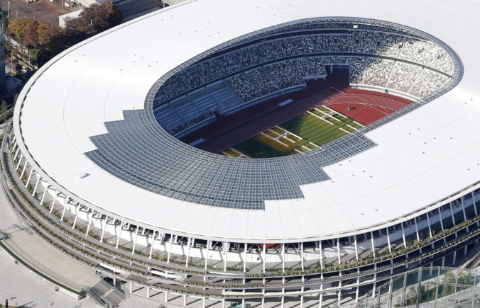 Foto: V Tokiu dokončili hlavný štadión pre OH 2020, výstavba stála viac ako miliardu dolárov
