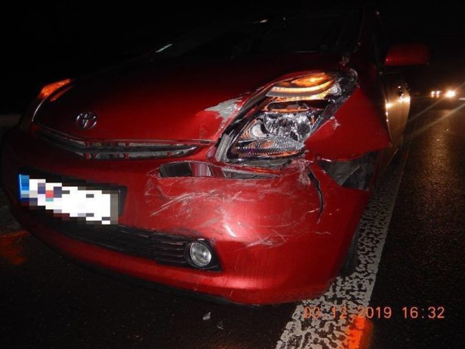 Foto: Zuzana spôsobila nehodu, nafúkala skoro 3,5 promile