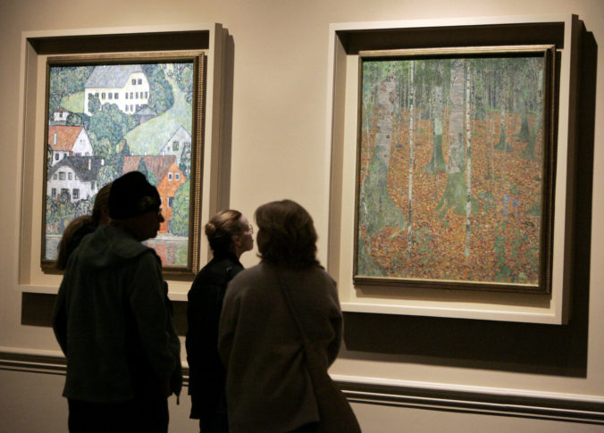 Záhradník zrejme našiel obraz Gustava Klimta, Portrét dámy ukradli z galérie v roku 1997