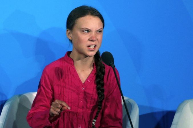 Boj proti klimatickej kríze len predstierajú, pustila sa Greta Thunberg do politikov