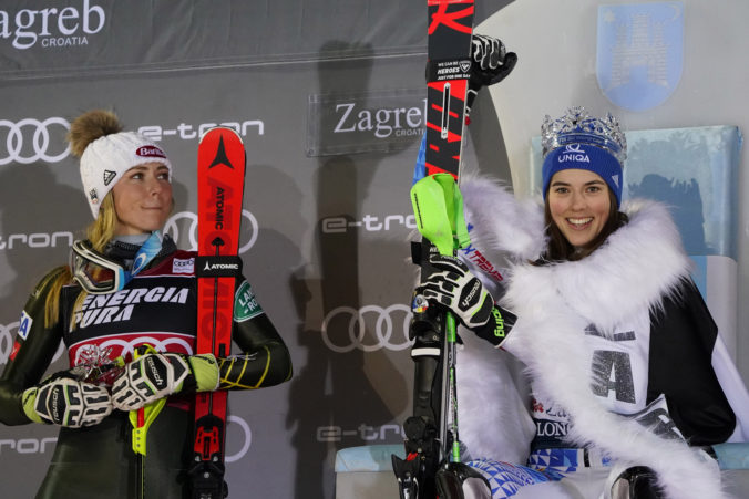 Takto vyhrať v ére Shiffrinovej je neskutočné, chváli Boris Vlha svoju sestru Petru po slalome v Záhrebe