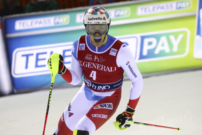 Švajčiarsky lyžiar Daniel Yule zopakoval minulú sezónu a vyhral slalom v Madonne di Campiglio