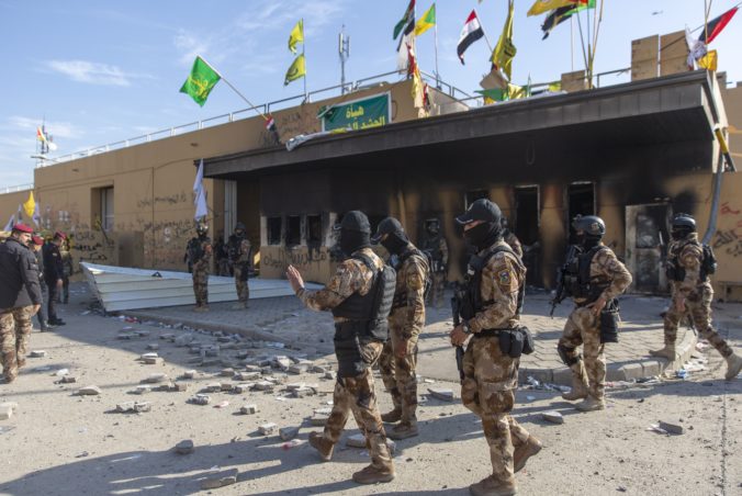 Veľvyslanectvo USA v Bagdade zasiahli rakety, Američania hovoria o iránskych hrozbách