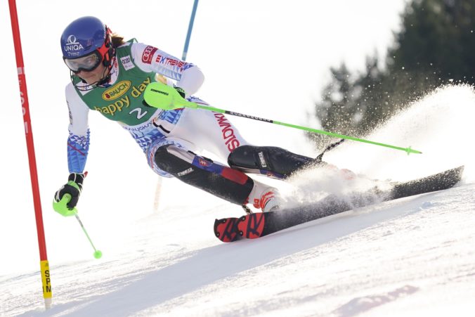 Petra Vlhová vyhrala slalom v Kranjskej Gore a dostala sa na čelo boja o malý glóbus