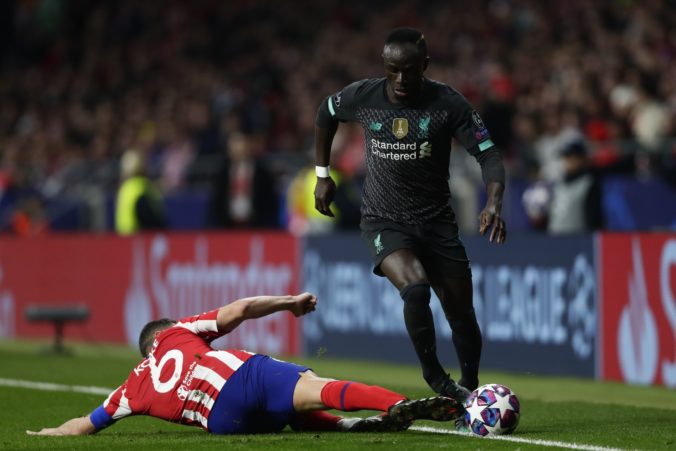 FC Liverpool tesne prehral na pôde Atlética Madrid v prvom osemfinále Ligy majstrov