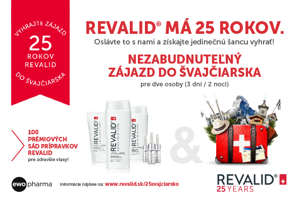 Oslávte 25. výročie Revalidu a vyhrajte zájazd do Švajčiarska