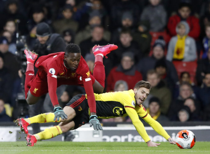 FC Liverpool nevytvoril nový rekord, v zápase Premier League prehral na pôde Watfordu