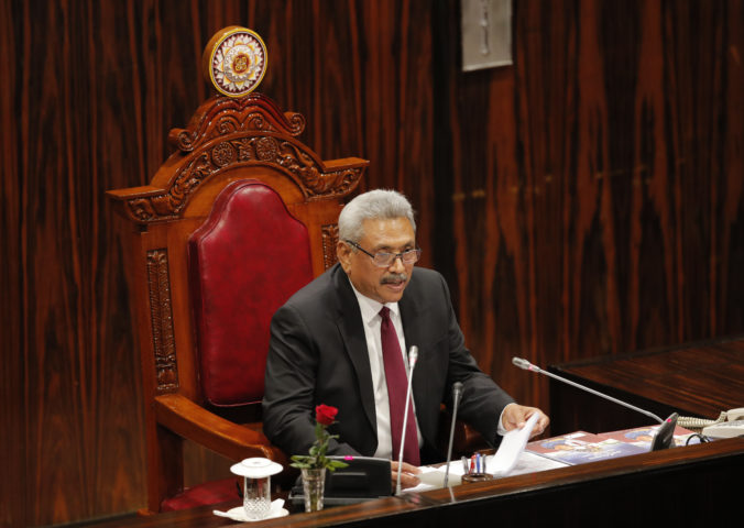 Prezident Srí Lanky rozpustil parlament, voľby budú o mesiac