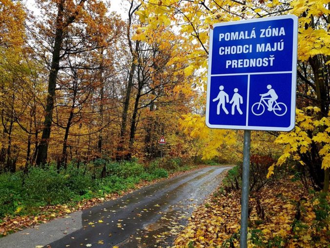 Mestské lesy v Bratislave vytvorili vo vybraných lokalitách pomalé zóny, majú zvýšiť bezpečnosť