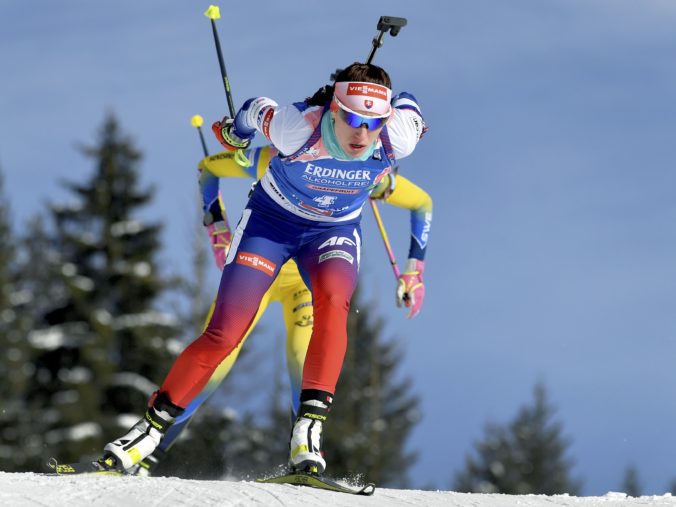 Preteky Svetového pohára v biatlone ovládla Nórka Eckhoffová, Slovenka Fialková skončila na 11. mieste