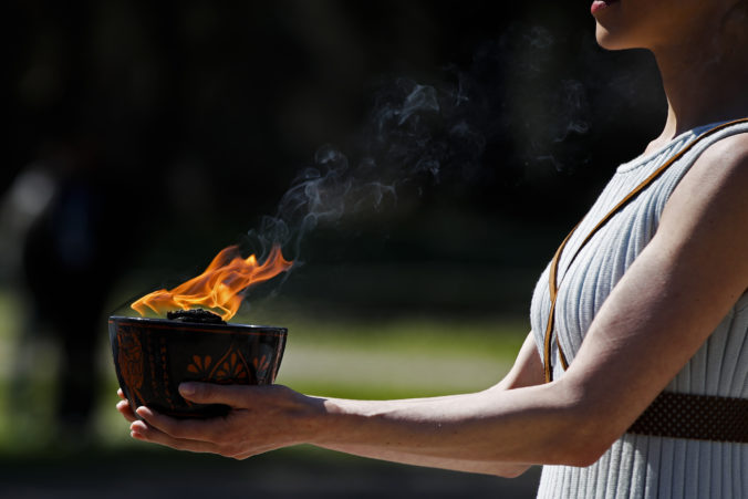 V starovekej gréckej Olympii už horí oheň pre letné olympijské hry v Tokiu