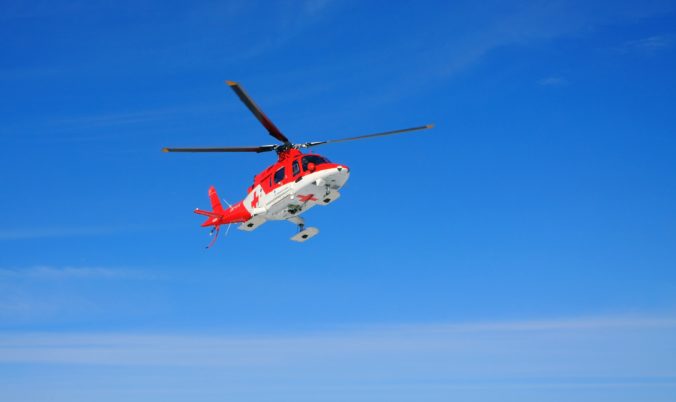 Na Kriváni zasahovali leteckí záchranári, muž sa pošmykol a spadol z 200 metrovej výšky