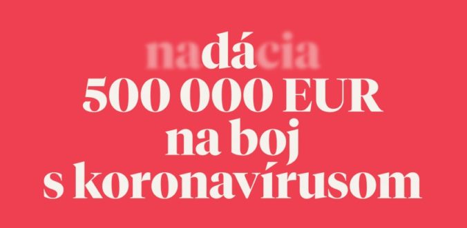 V 1. kole otvorenej výzvy na boj proti koronavírusu podporí Nadácia Tatra banky organizácie v celkovej hodnote 170 000 eur