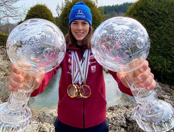 Vlhová už má doma malé krištáľové glóbusy, fanúšikom sa poďakovala za podporu (foto)